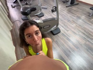 Quick Sex In The Gym  Risky Public Fuck 1080p-2