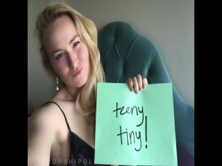 adult xxx clip 2 military femdom Glitter Goddess - Small Penis Humiliation (SPH), masturbation on masturbation porn-0