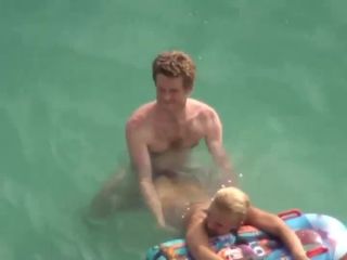 Guy trying to fuck her in the  water-7