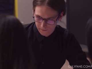 Nerdy Boy Was Caught Masturbating While Preparing For Exams 1080p-0