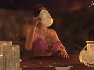 [Guilty] Tavern Wench Challenge [2018, 3D Animation, Legend of Queen Opala, LoQO, Gabrielle, Sex, Cum, Big Tits, Inflation, Beast, Horsecock, HDRip, 720p] | big tits | 3d-7
