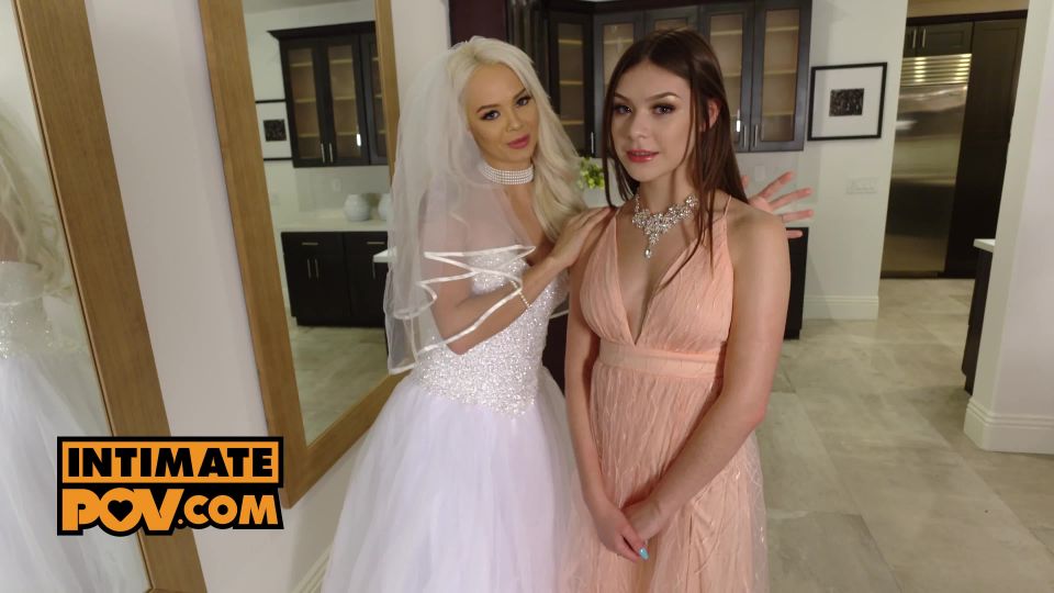 110Winter Jade - [IntimatePOV com] - [Wedding Day POV Foursome with Petite Babes Elsa, Emily Willis