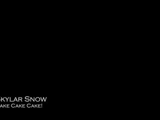 M@nyV1ds - SkylarSnowXXX - CAKE CAKE CAKE Baking and Playing-0