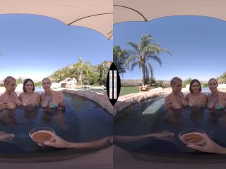 Naughty America Vacation with 3 sexy babes in bikinis! - VR(Hardcore porn)-0