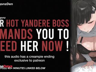 [GetFreeDays.com] YOUR YANDERE BOSS DEMANDS YOU TO BREED HER NOW  Erotic Audio Roleplay ASMR BEST AUDIO PORN EVER Adult Video July 2023-0