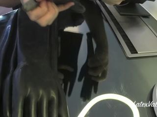 online video 27 Rubber gloves black, feet fetish sites on black porn -0
