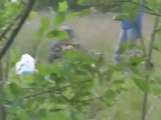 Camping couple s sex gets stalked Voyeur-2