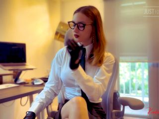 The place of males at the office - MistressElisEuryale (FullHD 2024) New Porn-7