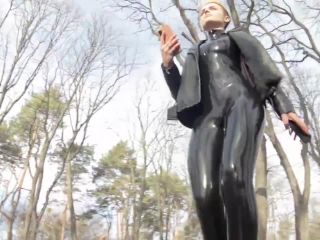 [GetFreeDays.com] Polina Latex Walk In The Park ASMR latex porn pics-6