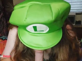 [GetFreeDays.com] Fem Luigi Dildo blowjob Adult Clip November 2022-3