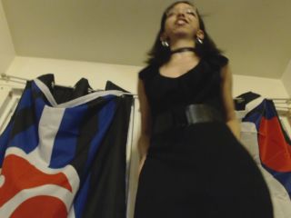 online adult video 42 Miss Alice the Goth – Goth Miss Mari Makes You Smell Panties, feet fetish live on solo female -1