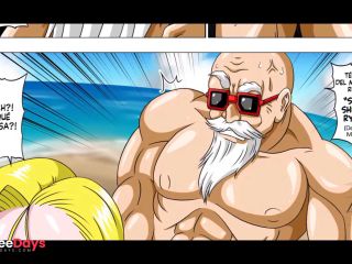 [GetFreeDays.com] Android N.18 Cheating on Krillin with Master Roshi NTR - Dragon Ball Porn Manga Sex Clip February 2023-7