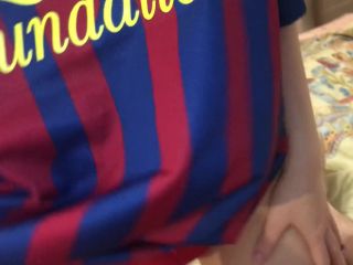 Amateur A young football fan sucks dick and gets fucked doggy style ...-8