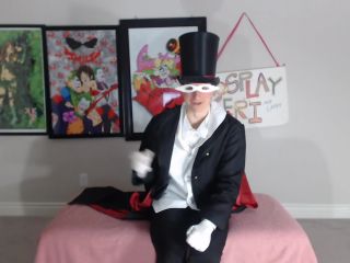 M@nyV1ds - Kosplay_Keri - Sailor Mars and Tuxedo Mask full camshow-1