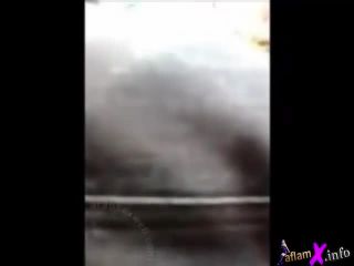 Arab girl make blowjob in car-1