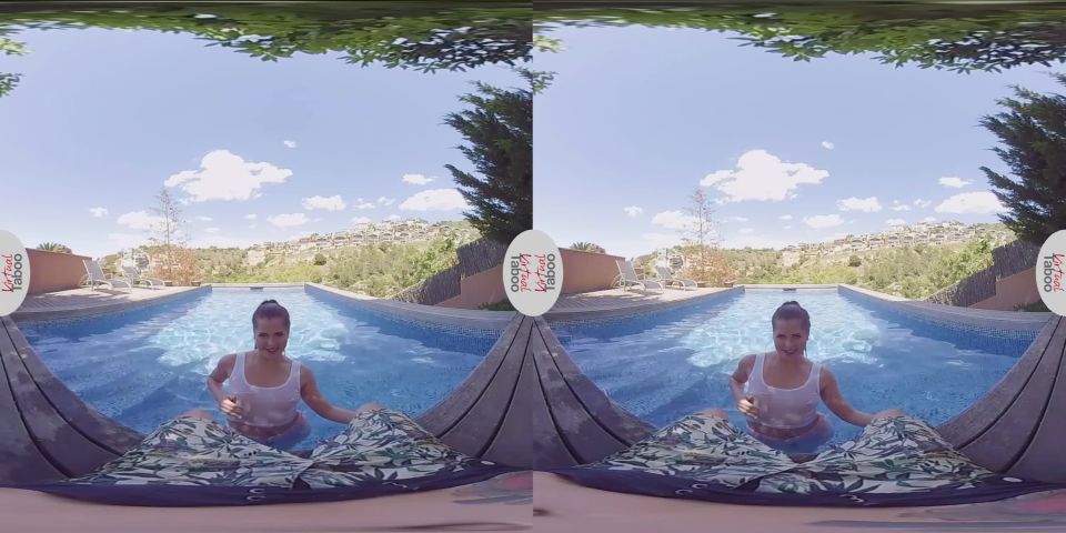 [VirtualTaboo.com] Cassie Fire (Poolside Story with Little Sister)