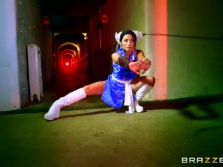 video 31 Sex Fighter: Chun Li vs. Cammy (XXX Parody) - facesitting - fetish porn neck brace fetish-0