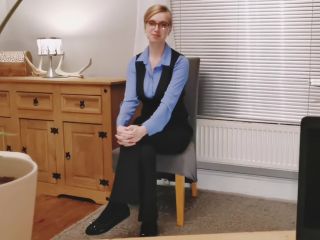 M@nyV1ds - Lexi Snow - Secretary interview Nylon Tease-0