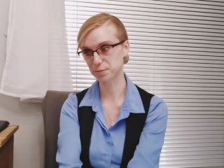 M@nyV1ds - Lexi Snow - Secretary interview Nylon Tease-4