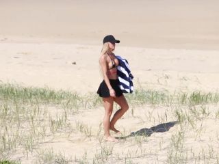 xxx clip 41 Scarlet Chase aka SecretCrush – Public Beach Pervert Oils and Fuck - secretcrush - pov nylon feet fetish-0