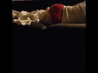 horny girl humping masturbating on the bed. hidden cam-1