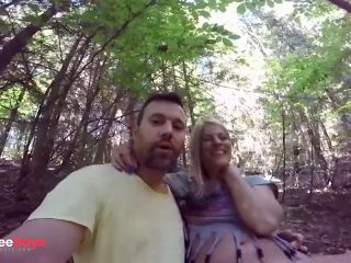 [GetFreeDays.com] Beautiful busty blonde gets fucked doggy style in the Forest Sex Leak November 2022-4