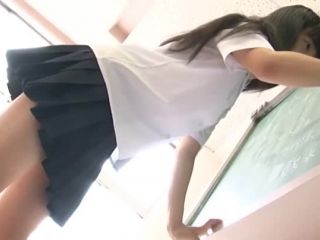 Naughty Asian teen Risa Niihara exposes body in classroom international Risa Niihara-5