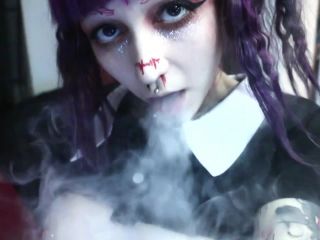 online video 7 femdom mistress webcam | goth_smoking_2 | dildo-3