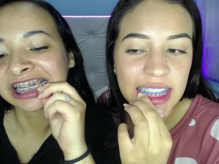 M@nyV1ds - mia_isabella3 - Our mouths, braces and tongue TOUR-0