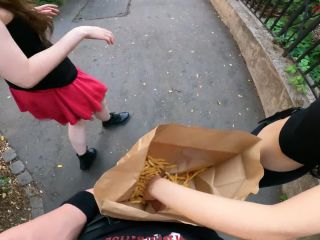 Public Double Handjob In The Fries Bag... IM JerkinIt A Whole New Way To Love McdonaldS 1080p-2