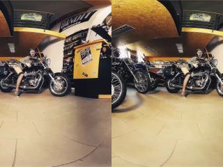 003  Model Lola  Bikes And Babes TV Sexy VR Clips  3DVR180-2