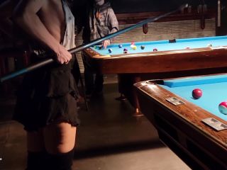 online xxx video 28 LilyMaeExhib – Exposed at the Pool Hall - fetish - fetish porn russian amateur homemade-1