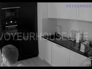 Reallifecam - Elli With Vancel Have Hot Quickie Sex In The Kitchen On Table 24.03.2024 - Voyeur-3