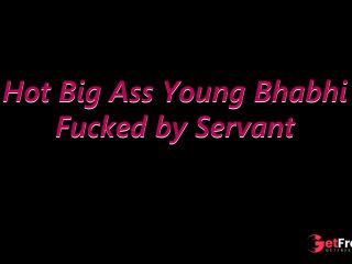 [GetFreeDays.com] Big Ass Rich Married Desi Bhabhi enjoys Hardcore Sex with Servant Porn Leak January 2023-0