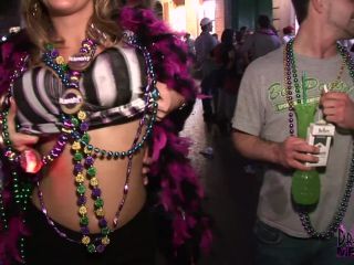 Huge natural boobs flashed on bourbon st at mardi gras-1