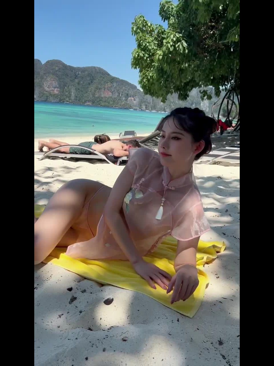 Azhua video 1230519古风粉红佳人 (1)