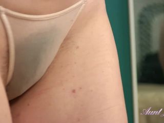 AuntJudys Tess Panty Modeling And Hairy Pussy Play 03.17.20-6