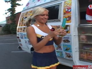 Petite Blonde College Teen With Tiny Tits Pick Up For Spontaneous Car S-1