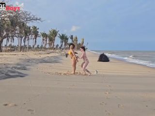 [GetFreeDays.com] TWO LESBIAN GIRLS PLAYING ON THE BEACH THEY WERE CATCHED BY A TOURIST AND HAD THEIR ASS FUCKED Sex Clip March 2023-0