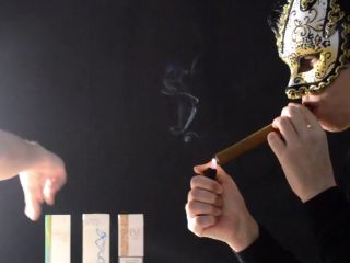 clip 27 My First Cohiba Cigar | fetish | smoking femdom at home-0