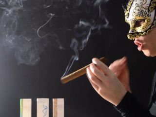 clip 27 My First Cohiba Cigar | fetish | smoking femdom at home-1