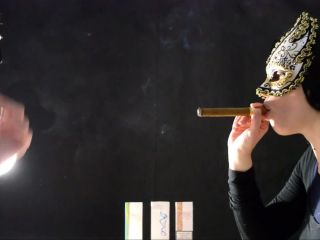 clip 27 My First Cohiba Cigar | fetish | smoking femdom at home-5