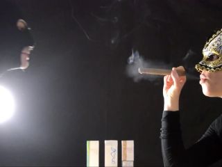 clip 27 My First Cohiba Cigar | fetish | smoking femdom at home-6