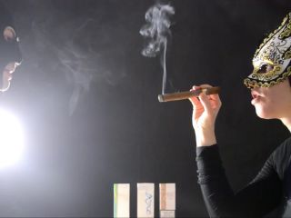 clip 27 My First Cohiba Cigar | fetish | smoking femdom at home-7