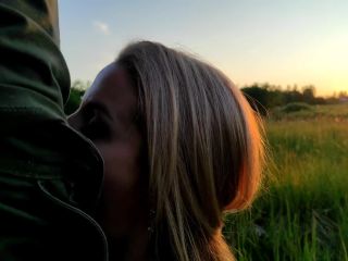 Sunset Evening With SWife Katy And A Huge Portion Of Sperm 1080p-5