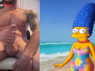 [GetFreeDays.com] MARGE Watching My Big Fat Cock Cum - KING CANNON Adult Stream March 2023-5