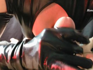 Mistress Gives Slave Handjob In Latex – Nasty Chick X - Nasty chickx-6