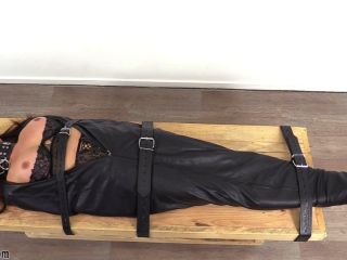 Belt Bound – Lori strapped in a body bag - Beltbound-5