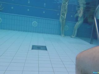 Underwater footage of nudist pool-4