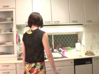 Airi Miyazaki gives head in the kitchen and swallows-1